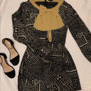 Cute Dress! Black and Nude